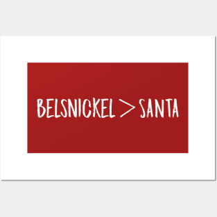 Belsnickel is Better than Santa Funny Christmas Office Fan Posters and Art